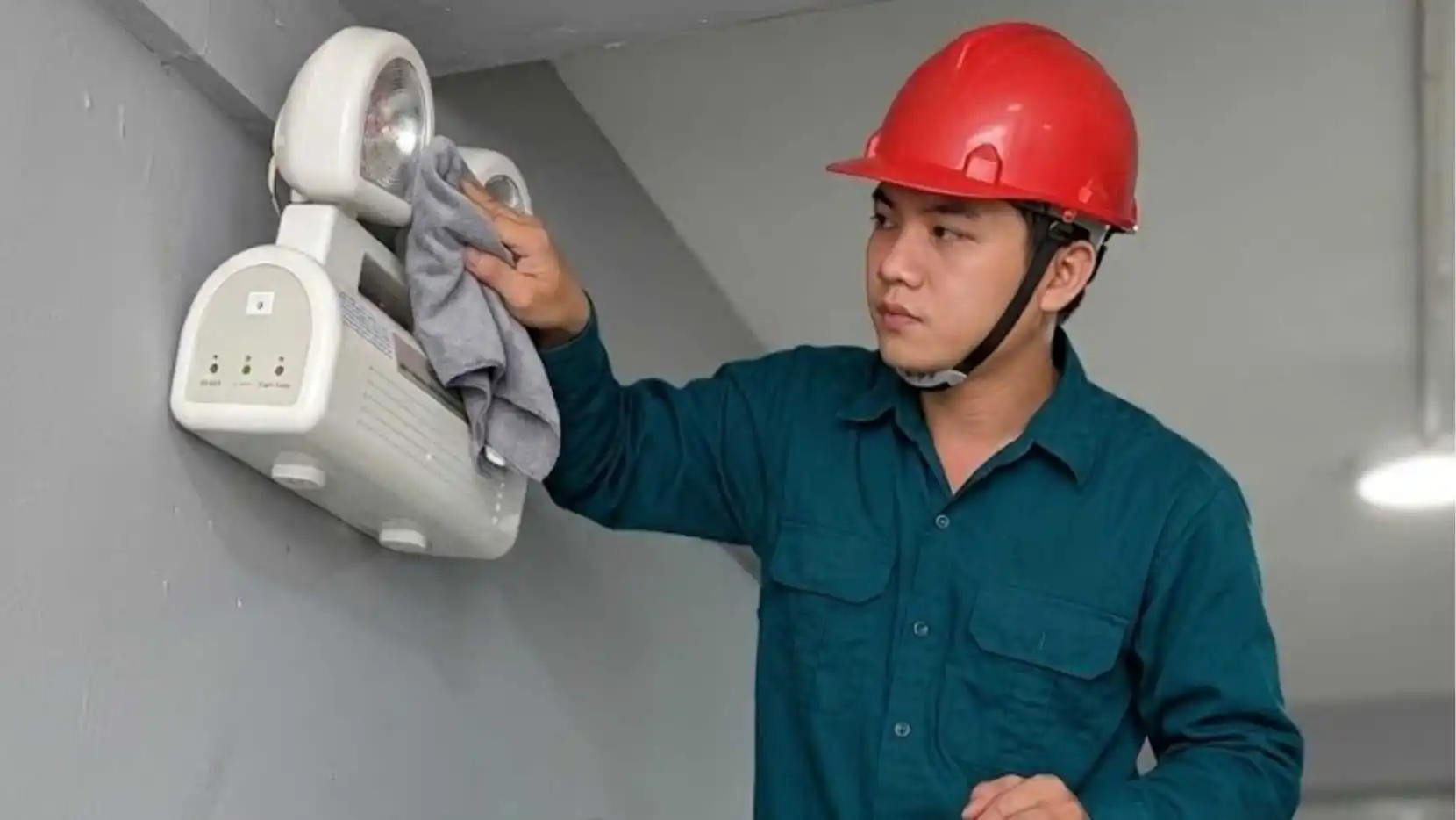 Kiểm tra bảo trì đèn chiếu sáng sự cố và lối thoát nạn - PCCC Việt Nam
