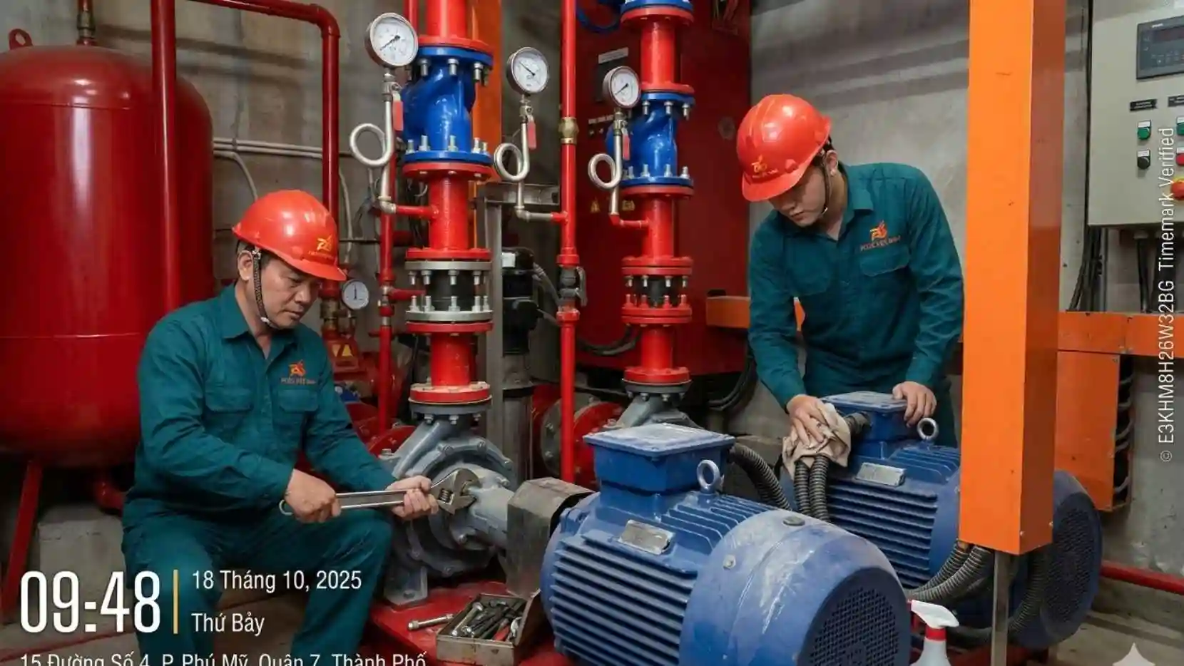 Bảo trì hệ thống máy bơm nước chữa cháy chuyên nghiệp - PCCC Việt Nam