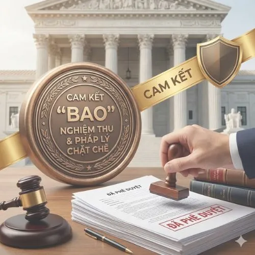 Cam Kết Bao Nghiệm Thu & Pháp Lý Chặt Chẽ