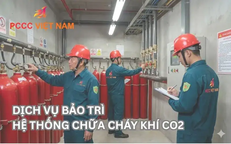 DỊCH VỤ BẢO TRÌ HỆ THỐNG CHỮA CHÁY KHÍ CO2