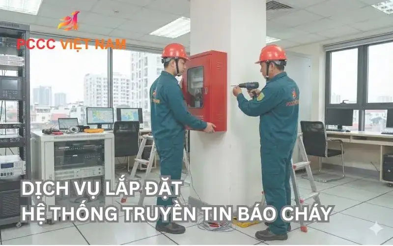 DỊCH VỤ LẮP ĐẶT HỆ THỐNG TRUYỀN TIN BÁO CHÁY