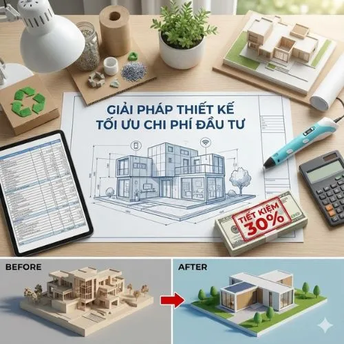 Giải Pháp Thiết Kế Tối Ưu Chi Phí Đầu Tư
