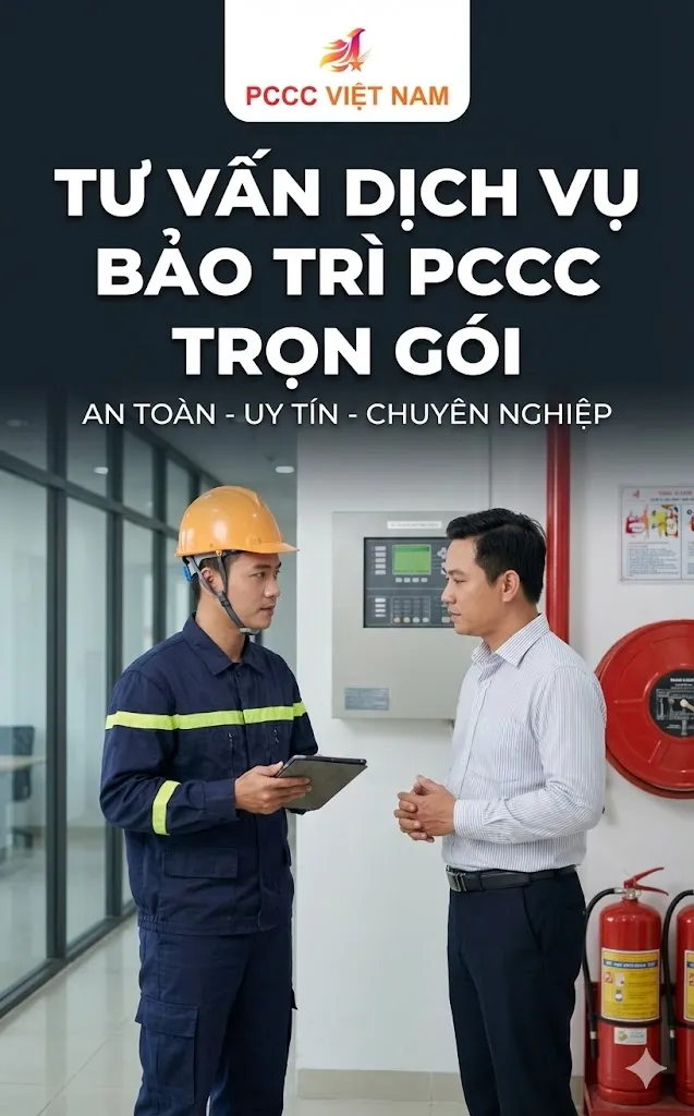TƯ VẤN DỊCH VỤ BẢO TRÌ PCCC TRỌN GÓI