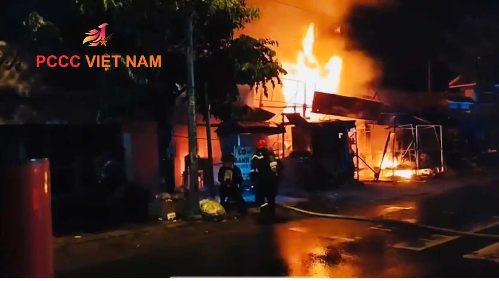 Vụ cháy tại chợ Xuân Thới Sơn Thành phố Hồ Chí Minh