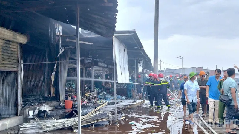 An toàn PCCC tại chợ: Nguyên nhân & Giải pháp cấp thiết 2025 3 Vụ cháy tại chợ Thanh Tùng, xã Thanh Tùng,, Cà Mau