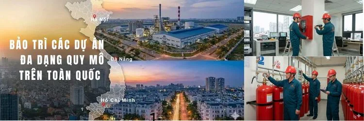 BẢO TRÌ CÁC DỰ ÁN ĐA DẠNG QUY MÔ TRÊN TOÀN QUỐC