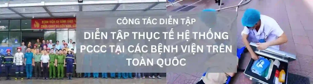 Diễn tập PCCC tại các bệnh viện trên toàn quốc